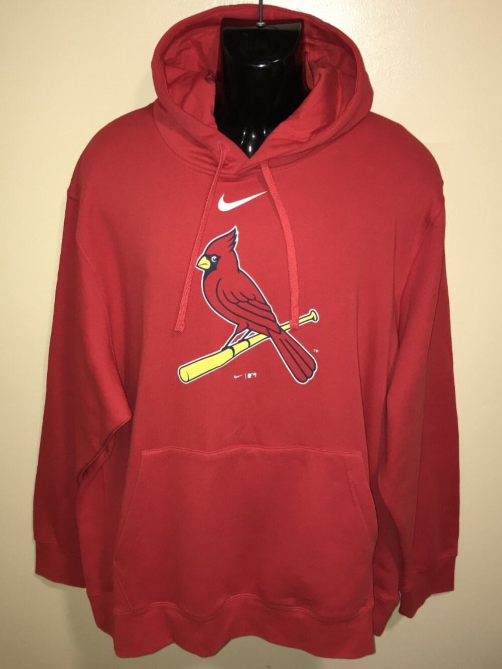 Men's Nike St. Louis Cardinals Hoodie MLB-Red-Size 3XL